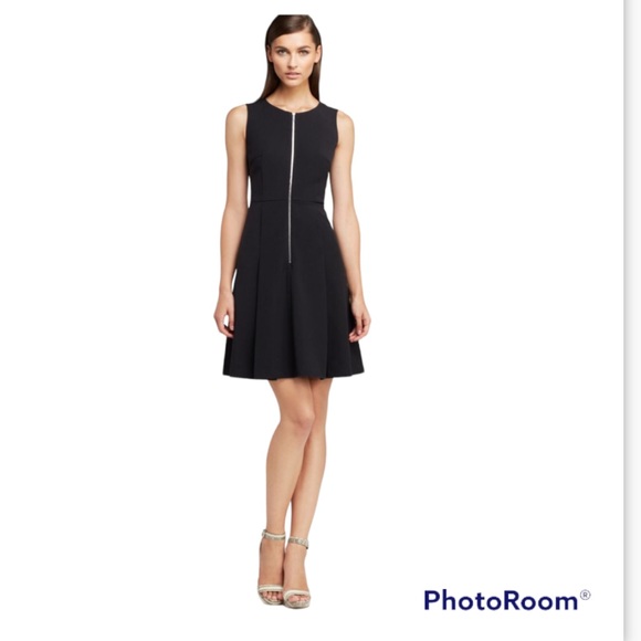 Calvin Klein Dresses Nwt Calvin Klein Zip Front Fit And Flare Dress